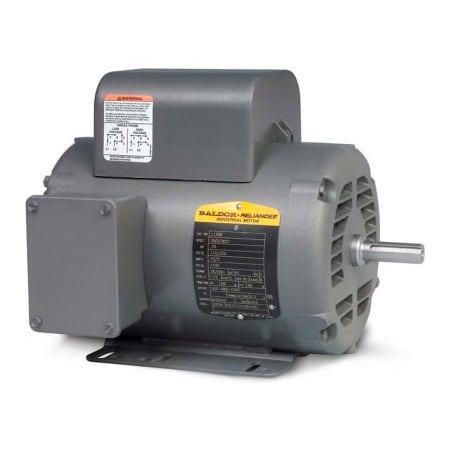 Baldor-Reliance Baldor-Reliance Motor L1430TM, 5HP, 1725RPM, 1PH, 60HZ, 184T, 3634LC, ODTF, F1 L1430TM